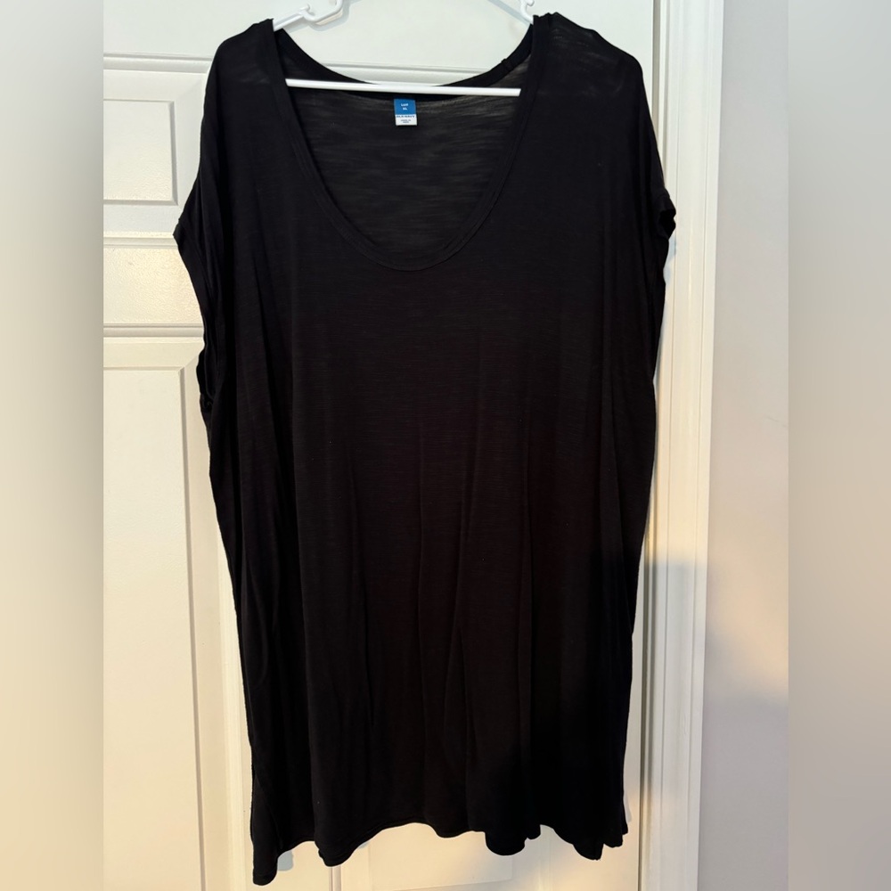 NWOT Women’s Old Navy Luxe Oversized Short Sleeve Tunic